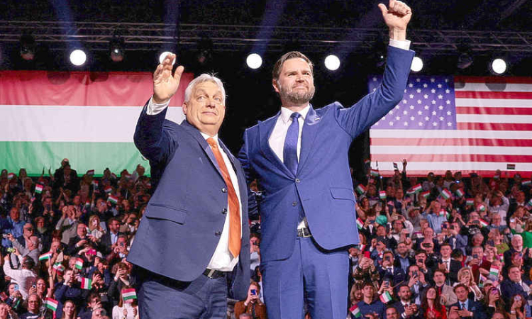 Vance claims EU is meddling in Hungary's election